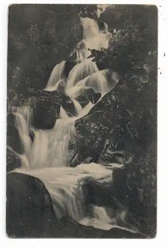 [Ansichtskarte] BÖHMEN & MÄHREN - HAINDORF / HEJNICE, Stolpigfall im Isergebirge. 