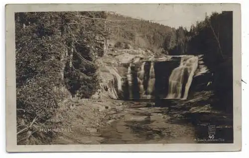 BÖHMEN & MÄHREN -HARACHSDORF / HRACHOV, Mummelfall
