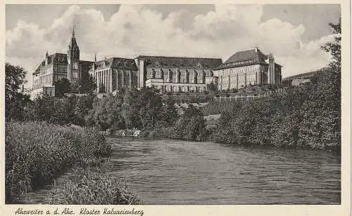 [Ansichtskarte] 5483 BAD NEUENAHR - AHRWEILER, Kloster Kalvarienberg 1953. 