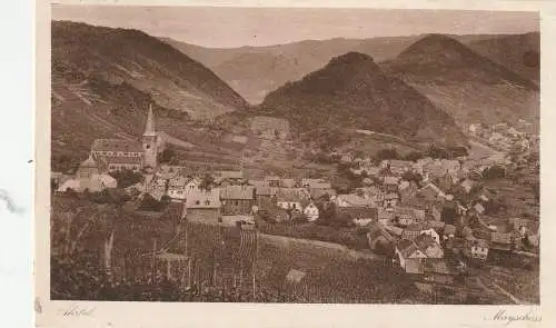 [Ansichtskarte] 5486 ALTENAHR - MAYSCHOSS, Blick aus den Weinbergen, 1927. 