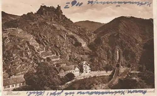 [Ansichtskarte] 5486 ALTENAHR, Ruine Are & Tunnels, 1937. 