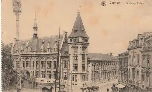[Ansichtskarte] B 4800 VERVIERS, Palais de Justice. 