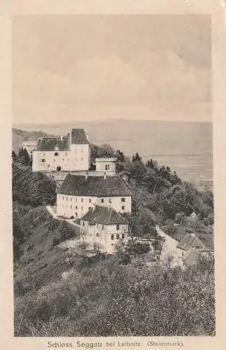 [Ansichtskarte] A 8430 LEIBNITZ - SEGGAUBERG, Schloß Seggau, 1919. 