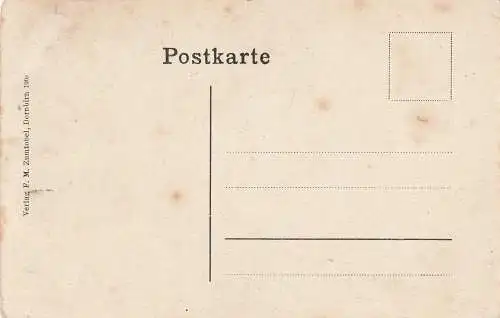 [Ansichtskarte] A 6850 DORNBIRN, Blick über den Ort, 1904, Verlag Zumtobel. 