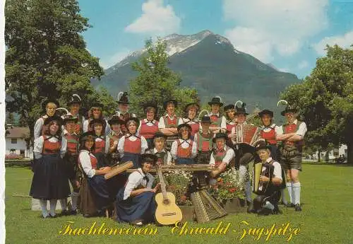 [Ansichtskarte] A 6632 EHRWALD, Trachtenverein. 