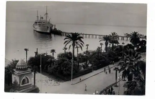 [Ansichtskarte] GEORGIEN - SOCHUMI / ABCHASIEN, Hafen, 1962. 