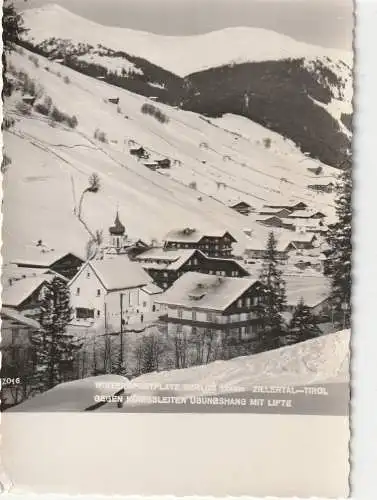 [Ansichtskarte] A 6281 GERLOS, Übungshang Königsleiten. 