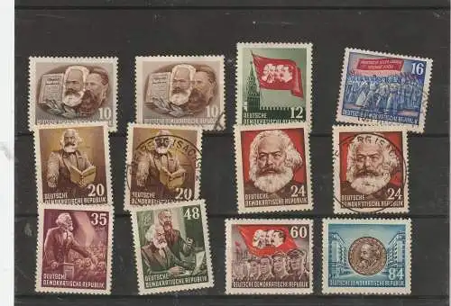 DDR  Postfrisch / ** Gestempelt (Posten)