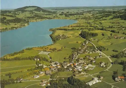 [Ansichtskarte] A 4893 ZELL am Moos, Luftaufnahme. 