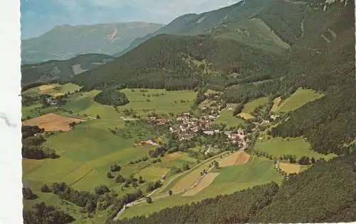 [Ansichtskarte] A 2630 PRIGGLITZ, Luftaufnahme. 