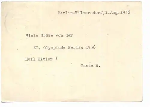 Deutsches Reich  Brief