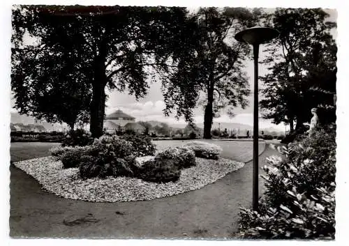 [Ansichtskarte] 6600 SAARBRÜCKEN, Schloßpark, Blick auf das Theater, Verlag Sühwold - Köln. 