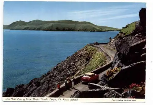[Ansichtskarte] EIRE / IRLAND - DINGLE, Slea Head / Ceann Sleibhe, Oldtimer. 