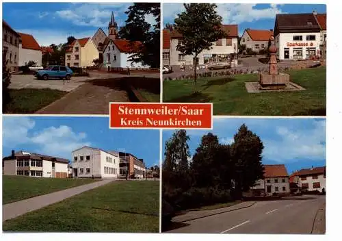 [Ansichtskarte] 6685 SCHIFFWEILER - STENNWEILER, Mehrbild-AK. 