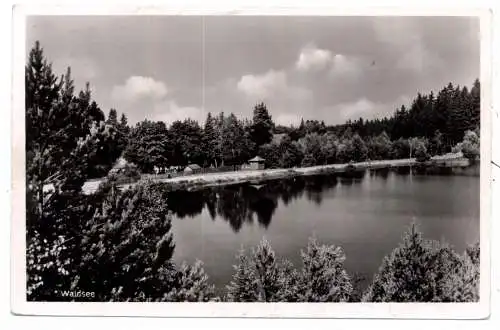 [Ansichtskarte] 6544 ARGENTHAL, Waldsee, 1954. 