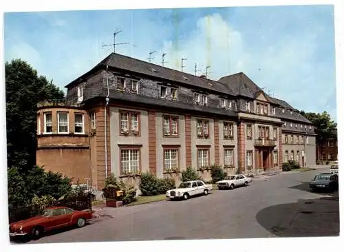 [Ansichtskarte] 4047 DORMAGEN - KNECHTSTEDEN, Missionshaus der Spiritaner, Altenheim, VW KARMANN GHIA, MERCEDES - BENZ, OPEL REKORD. 