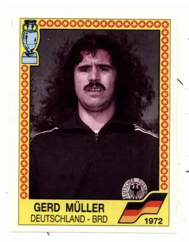GERD MÜLLER - PANINI SAMMELBILD
