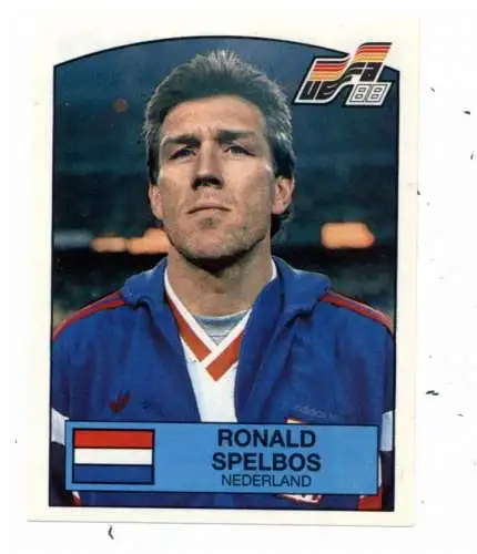 RONALD SPELBOS- PANINI SAMMELBILD