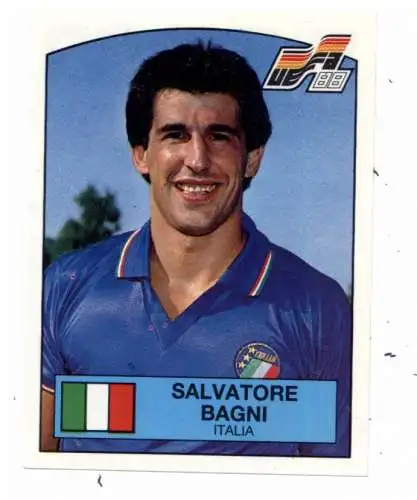 SALVATORE BAGNI- PANINI SAMMELBILD