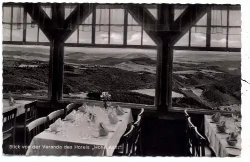 [Ansichtskarte] 5488 ADENAU, Berghotel "Hohe Acht", 1956. 