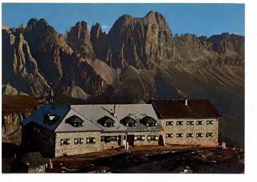 [Ansichtskarte] I 39050 VÖLS am Schlern, Schutzhütte / Rifugio Schlernhaus. 