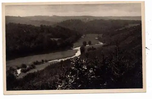 [Ansichtskarte] 5609 HÜCKESWAGEN, Blick vom Oelberg ins Wiebachtal. 