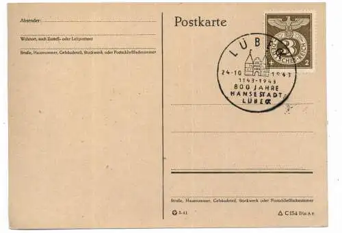 Deutsches Reich  Brief