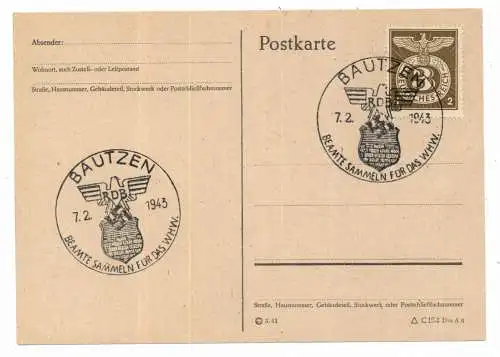 Deutsches Reich  Brief