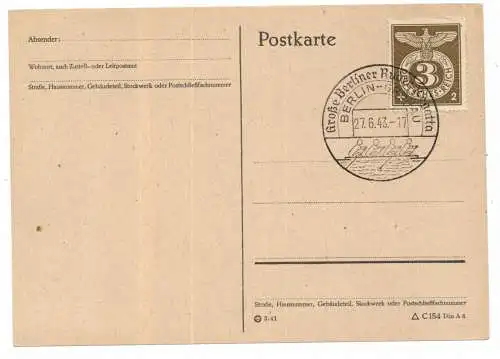 Deutsches Reich  Brief