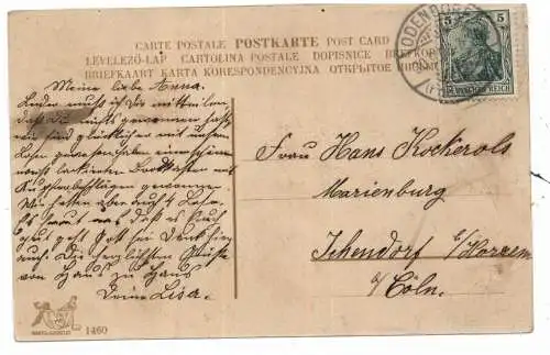 Deutsches Reich  Brief