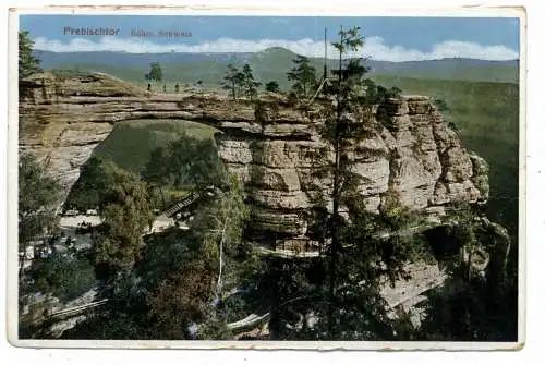 [Ansichtskarte] BÖHMEN & MÄHREN - HERRNSKRETSCHEN / HRENSKO, Prebischtor. 