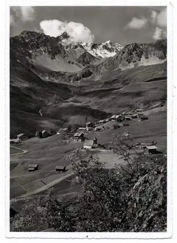 [Ansichtskarte] CH 7050 AROSA GR, Bergkirchli mit Inner - Arosa, 1956. 