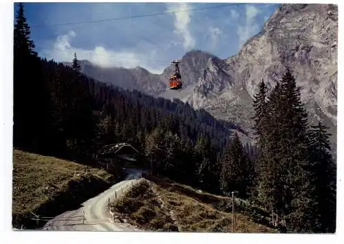 [Ansichtskarte] CH 6068 KERMS - FRUTT OW, Schwebebahn Stöckalp - Frutt. 