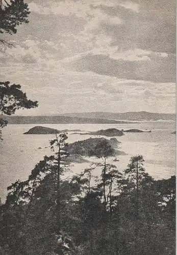 [Ansichtskarte] NORGE / NORWEGEN 1181 OSLO - EKEBERG, Oslofjord. 
