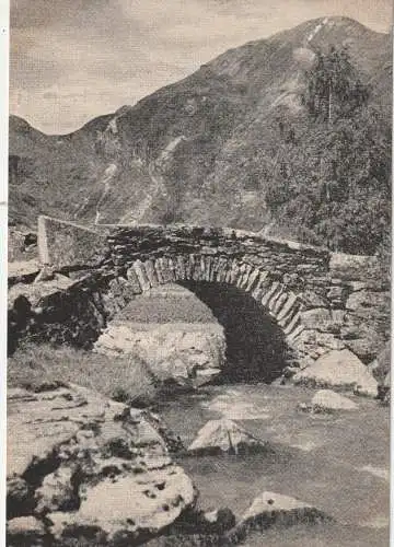 [Ansichtskarte] NORGE / NORWEGEN 6216 GEIRANGER, Bro ved Geiranger. 