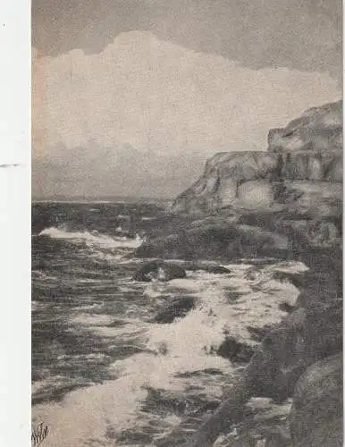 [Ansichtskarte] NORGE / NORWEGEN 3106 FAERDER / TJOME, Verdens ende. 