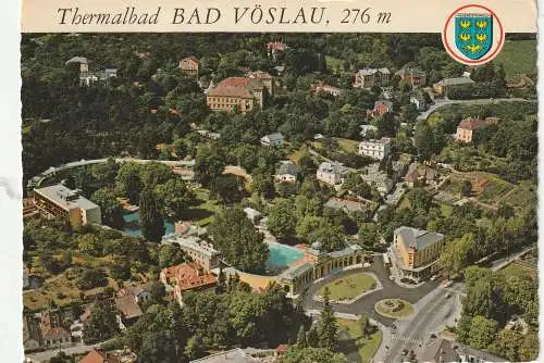 [Ansichtskarte] A 2540 BAD VÖSLAU, Luftaufnahme. 