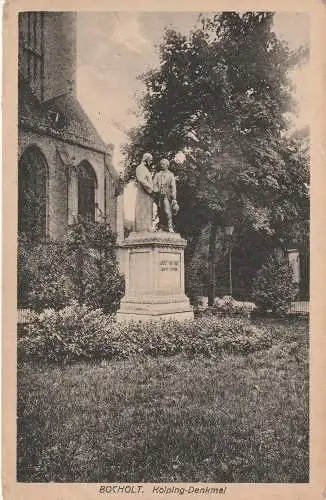 [Ansichtskarte] 4290 BOCHOLT, Kolping - Denkmal, 1921. 