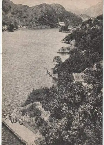 [Ansichtskarte] NORGE / NORWEGEN Fra Sorlandet. 