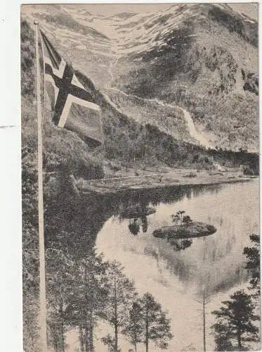 [Ansichtskarte] NORGE / NORWEGEN Espelandsvatn. 