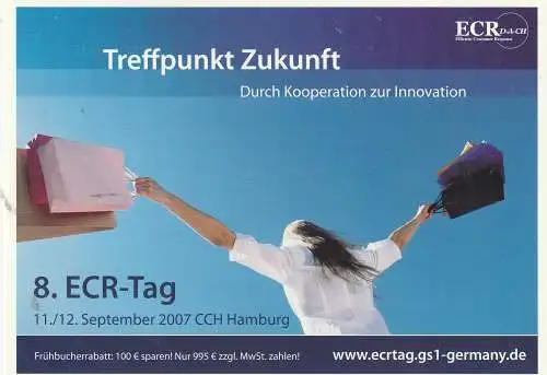[Ansichtskarte] HANDEL - COMMERCE MANAGEMENT - ECR Tagung Hamburg 2007. 