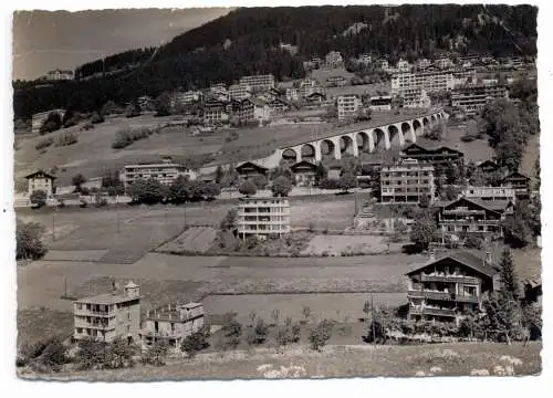 [Ansichtskarte] CH 1854 LEYSIN, Blick über den Ort, 1947. 