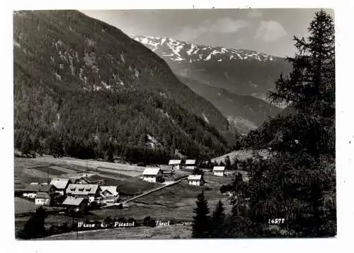 [Ansichtskarte] A 6481 ST. LEONHARD - WIESE im Pitztal, Blick auf das Dorf. 