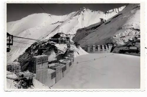 [Ansichtskarte] A 5710 KAPRUN, Baustelle 1955, Photo-AK. 