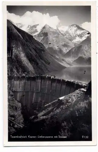 [Ansichtskarte] A 5710 KAPRUN, Bau der Limbergsperre, 1950. 