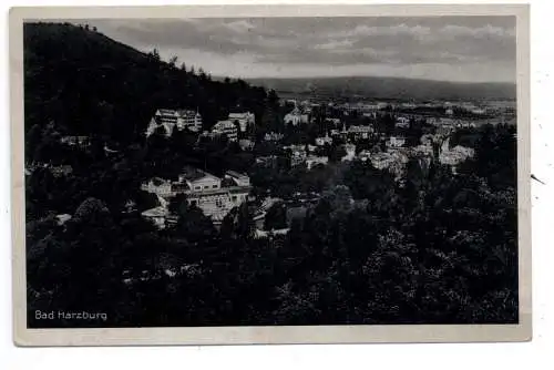 [Ansichtskarte] 3388 BAD HARZBURG, Gesamtansicht 1942, Feldpost Reserve Lazarett Bad Harzburg. 