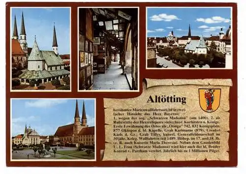 [Ansichtskarte] 8262 ALTÖTTING, Chronik - AK. 