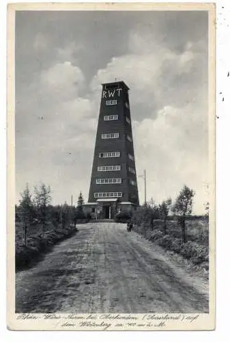 [Ansichtskarte] 5942 KIRCHHUNDEM - OBERHUNDEM, Rhein - Weser - Turm. 