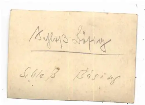 [Ansichtskarte] SK 90214 PEZINOK/ BÖSING, Schloß Bösing, Photo 5,7 x 8,2 cm. 