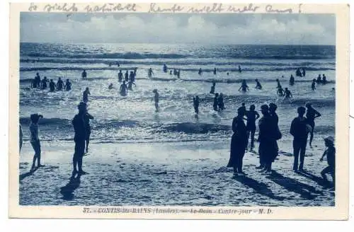 [Ansichtskarte] F 40170 SAINT JULIEN EN BORN - CONTIS-LES-BAINS, Le Bain. 